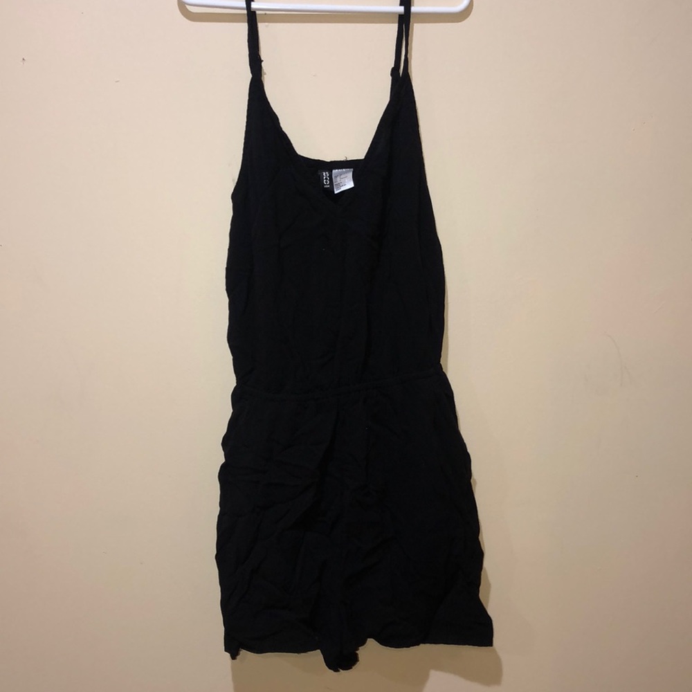 H&M Divided Black Romper